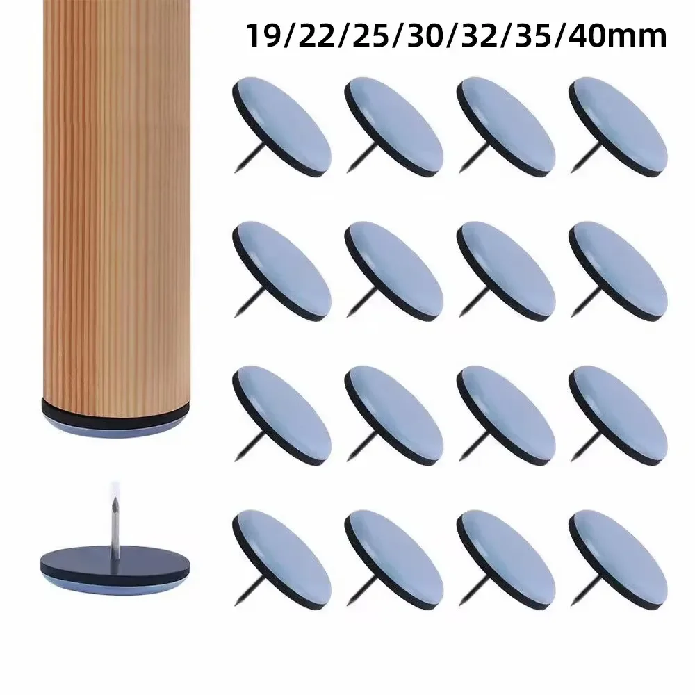 Outdoor Furniture Glider - แผ่นรองขาโต๊ะ/เก้าอี้ ขนาด 16/19/22/25/32/38 มม. แบบกลม พร้อมสกรู