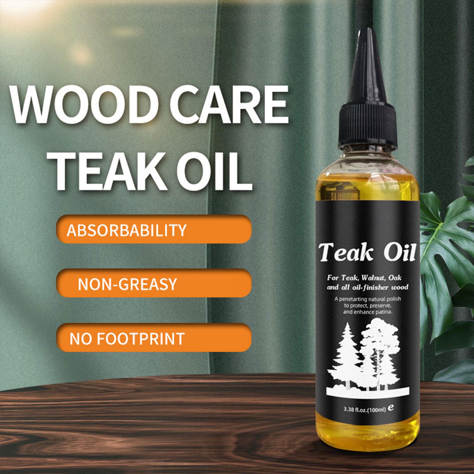 น้ำมันไม้สัก 100 มล. น้ำมันปกป - Outdoor Furniture Oil Teak บทวิจารณ์และราคา