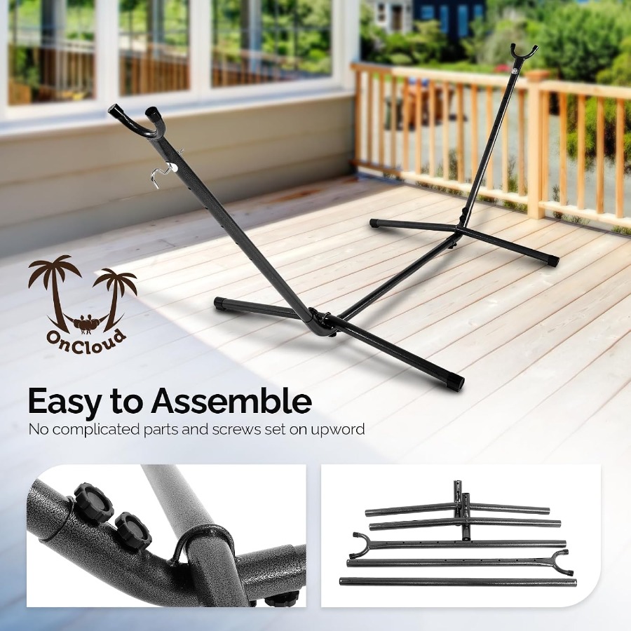 โครงสำหรับแขวนเปล รองรับน้ำหนั - Hammock With Stand บทวิจารณ์และราคา