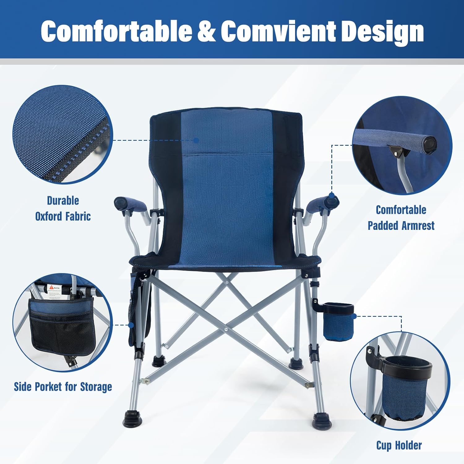 เก้าอี้พับสำหรับตั้งแคมป์ พกพา - Outdoor Furniture Recliner Set บทวิจารณ์และราคา