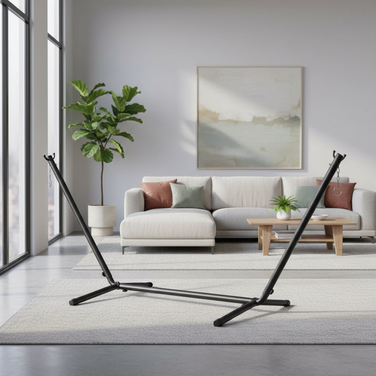 ขาตั้งเปลญวนแบบพกพาสำหรับ 2 คน - Hammock With Stand บทวิจารณ์และราคา