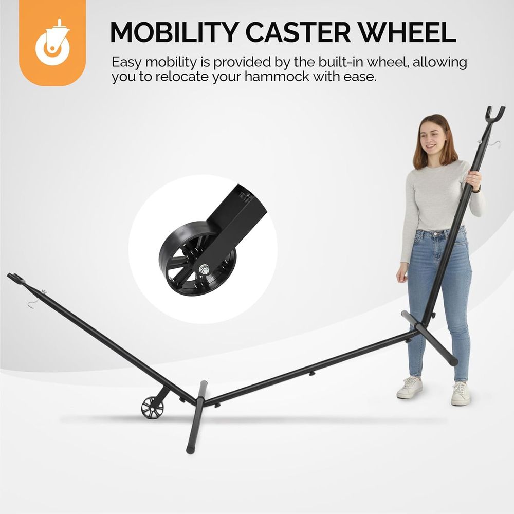 เปลญวนแบบ Heavy Duty 550 ปอนด์ - Hammock With Stand บทวิจารณ์และราคา