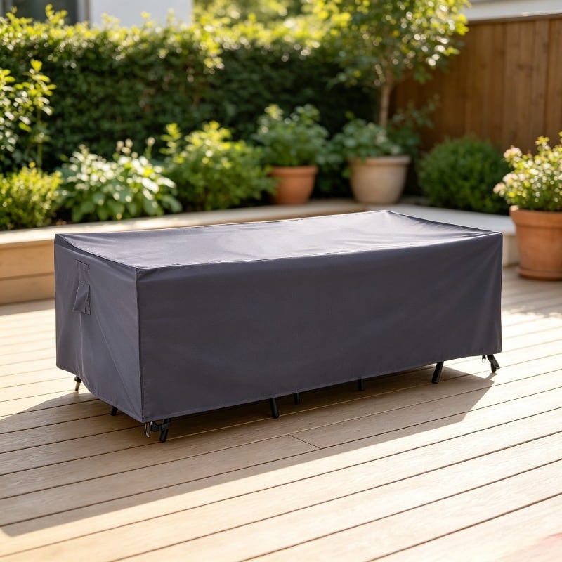 ผ้าคลุมโต๊ะสำหรับใช้ภายนอกอาคา - Outdoor Furniture With Covers บทวิจารณ์และราคา