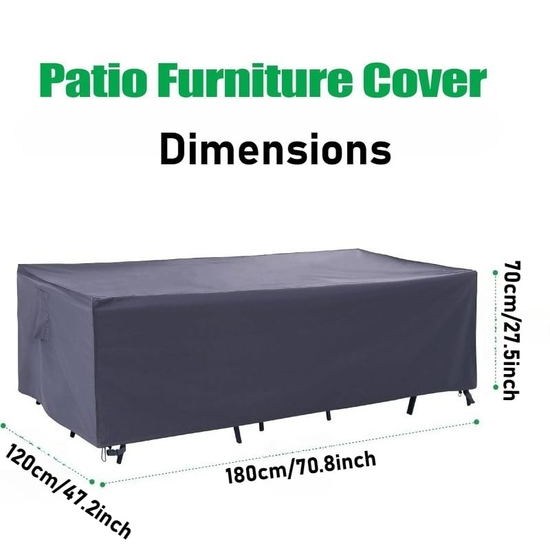 ผ้าคลุมโต๊ะสำหรับใช้ภายนอกอาคา - Outdoor Furniture With Covers บทวิจารณ์และราคา