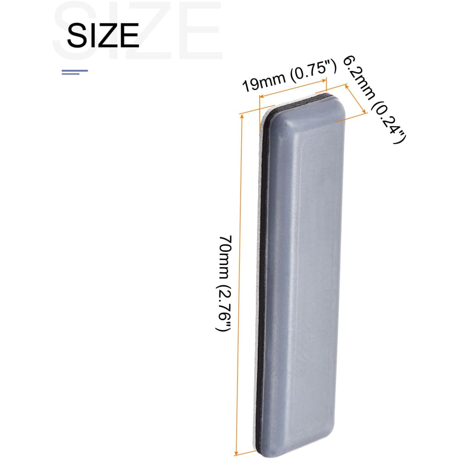 แผ่นรองเฟอร์นิเจอร์ (70x19 มม. - Outdoor Furniture Glider บทวิจารณ์และราคา