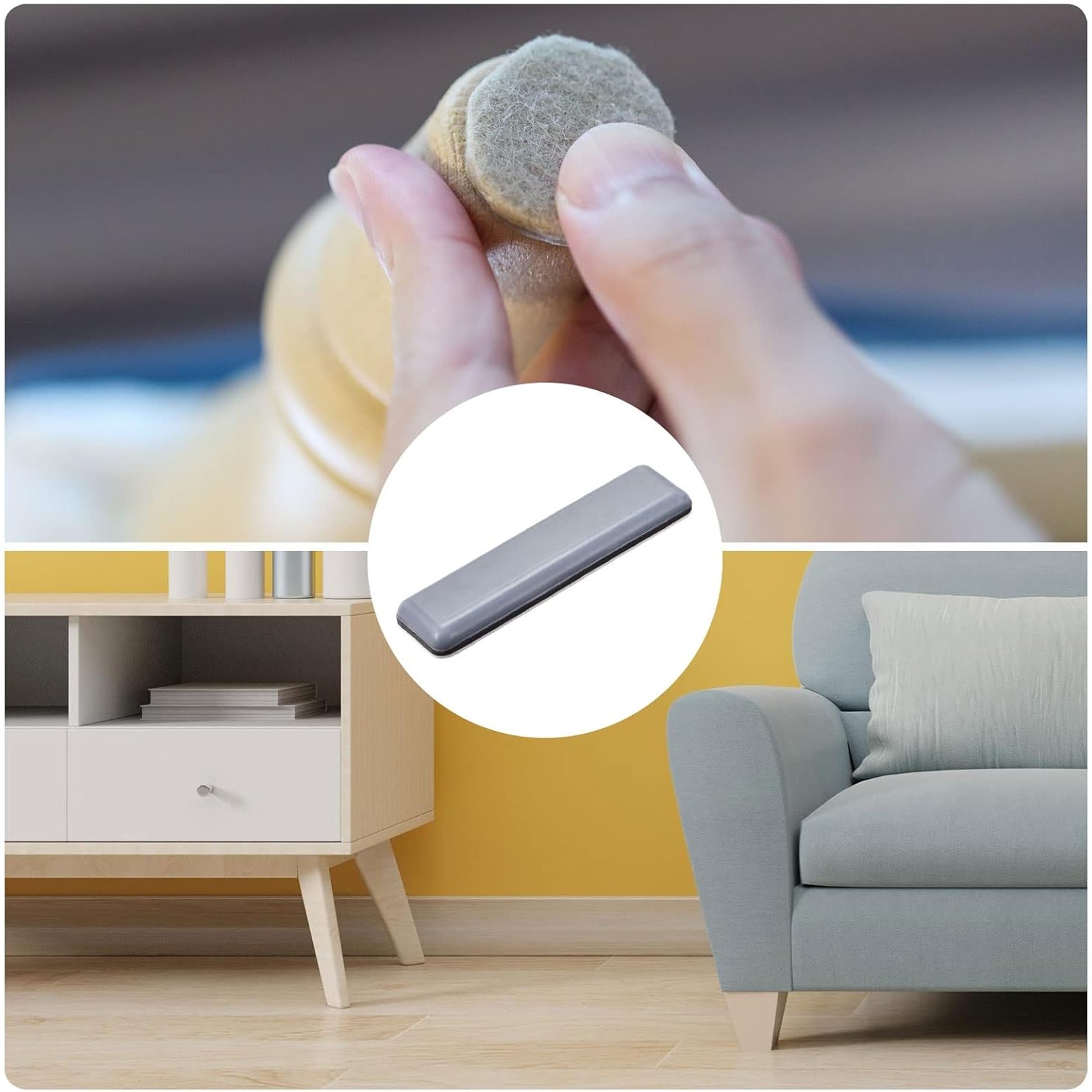 แผ่นรองเฟอร์นิเจอร์ (70x19 มม. - Outdoor Furniture Glider บทวิจารณ์และราคา