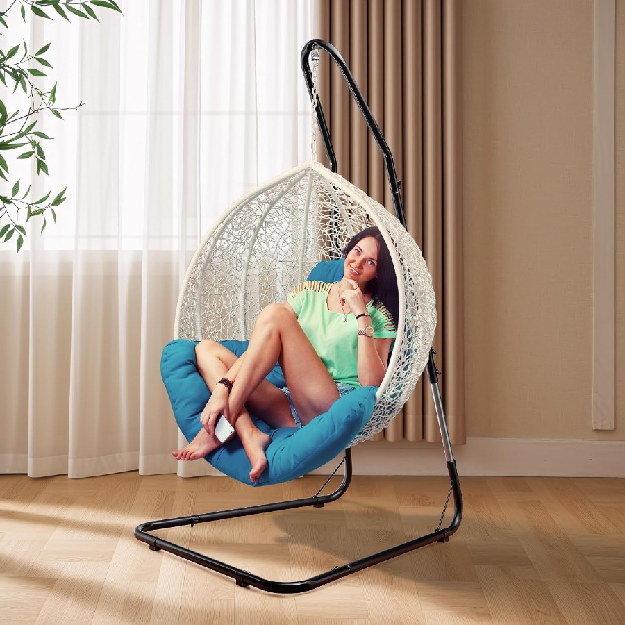 ขาตั้งเก้าอี้เปลญวนแข็งแรงทนทา - Hammock With Stand บทวิจารณ์และราคา