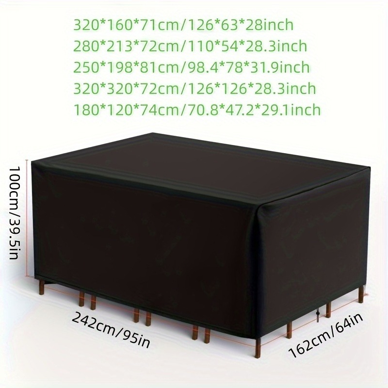 ชุดผ้าคลุมเฟอร์นิเจอร์สำหรับใช - Outdoor Furniture With Covers บทวิจารณ์และราคา