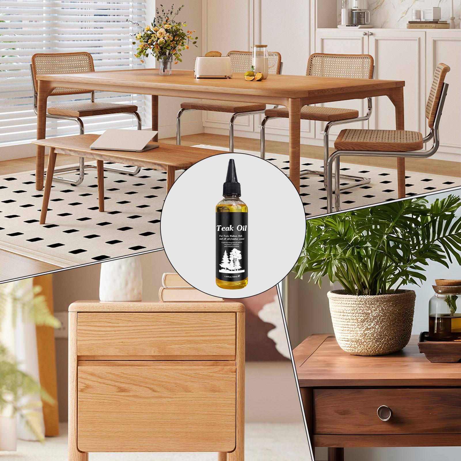 น้ำมันขัดเฟอร์นิเจอร์ 100 มล.  - Outdoor Furniture Oil Teak บทวิจารณ์และราคา