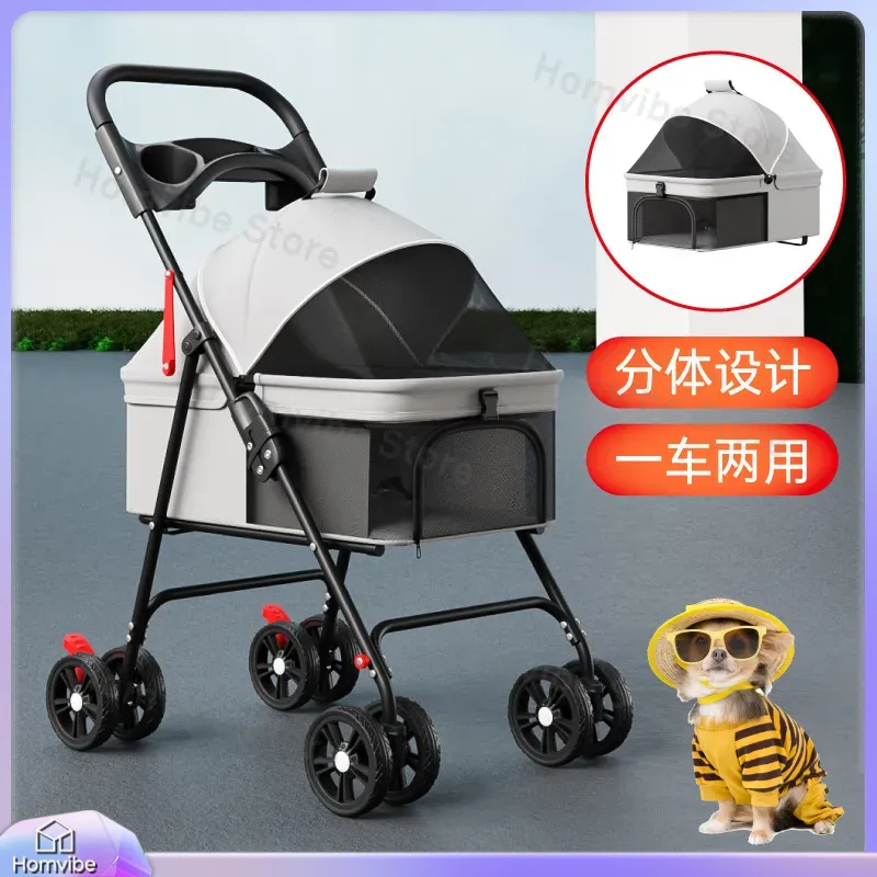 รถเข็นสัตว์เลี้ยงแบบพับได้ น้ำ - Outdoor Furniture Small บทวิจารณ์และราคา