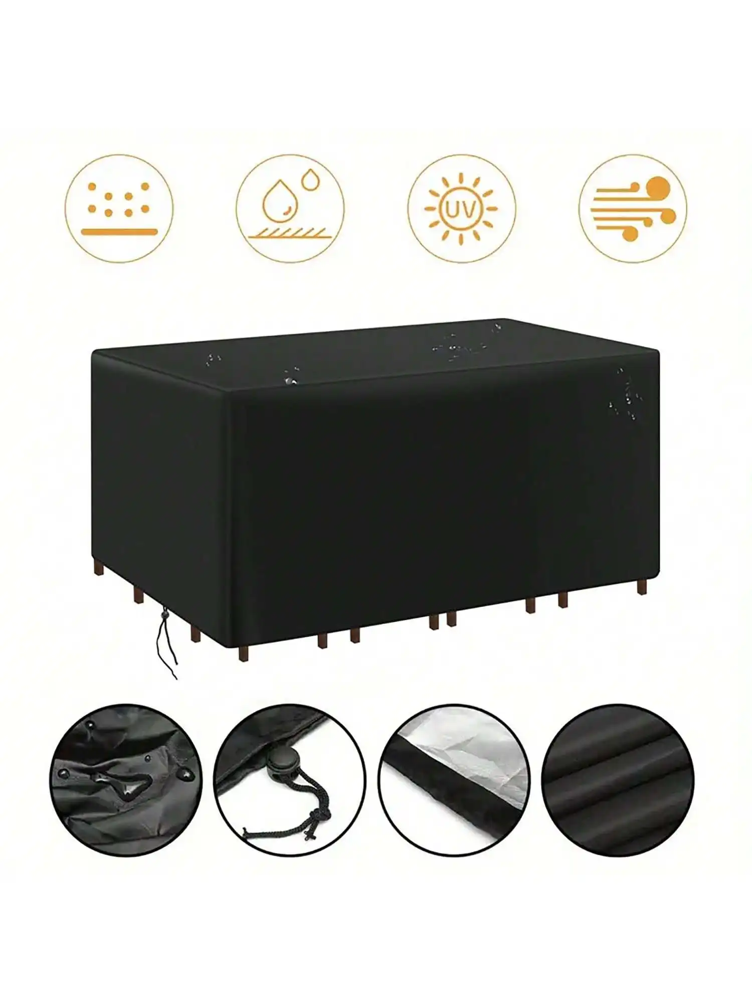 หลายขนาดลานกลางแจ้งสวนเฟอร์นิเ - Outdoor Furniture With Covers บทวิจารณ์และราคา