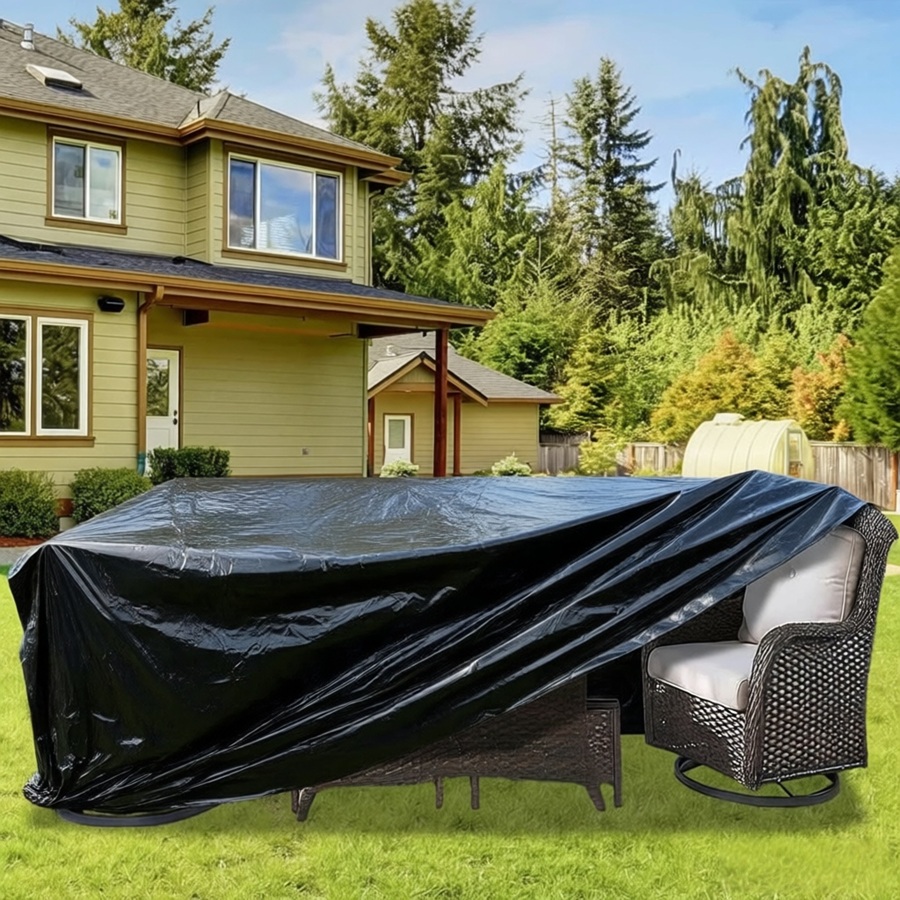 ผ้าคลุมเฟอร์นิเจอร์ ผ้าคลุมกัน - Outdoor Furniture With Covers บทวิจารณ์และราคา