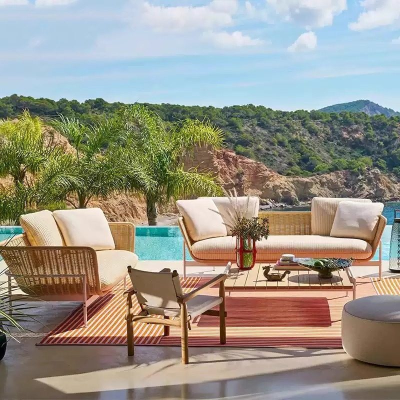โซฟากลางแจ้ง, วิลล่าลานหวาย, ร - Outdoor Furniture Lounge Chair บทวิจารณ์และราคา