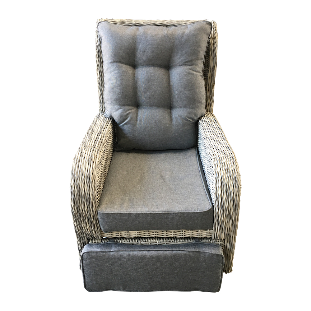 ชุดโซฟาปรับเอนหมุนได้สำหรับสวน - Outdoor Furniture Recliner Set บทวิจารณ์และราคา