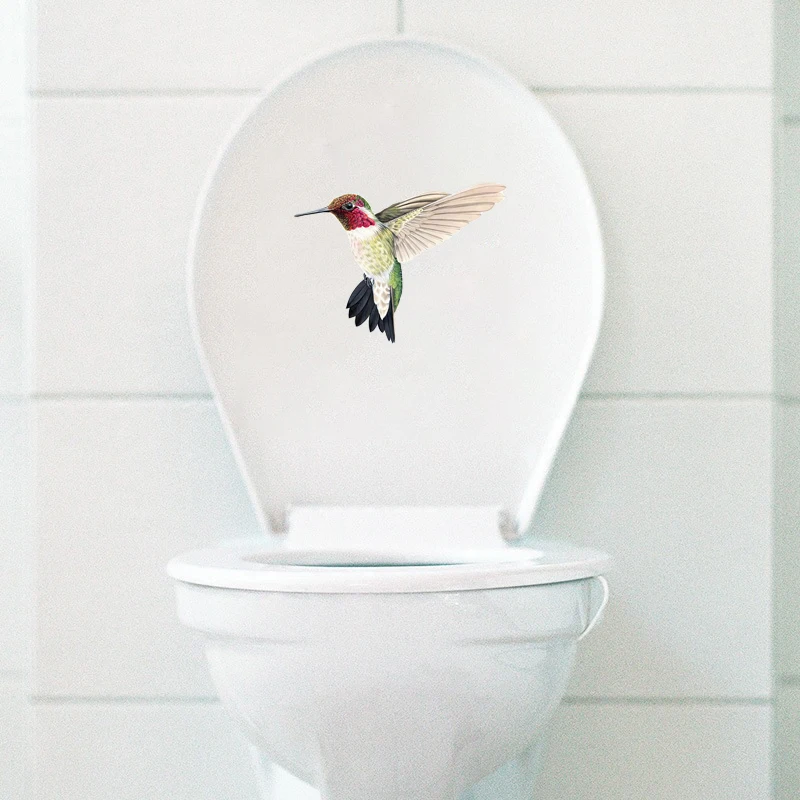 สวย Hummingbird มือวาดนกสติกเก - Outdoor Furniture Diy Plans บทวิจารณ์และราคา