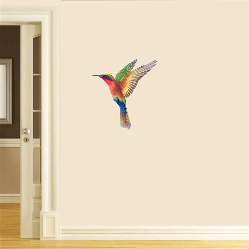 สวย Hummingbird มือวาดนกสติกเก - Outdoor Furniture Diy Plans บทวิจารณ์และราคา