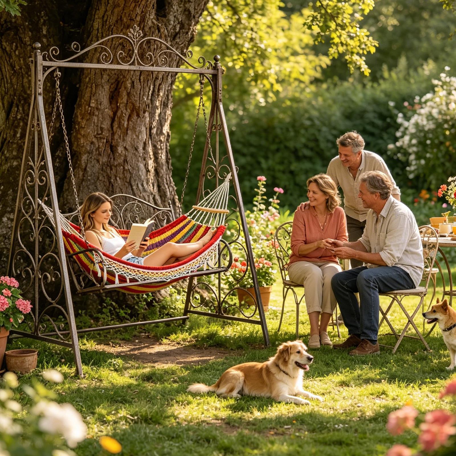 แท่งค้ำเปลญวนแบบปรับได้ 14 รู  - Hammock With Stand บทวิจารณ์และราคา